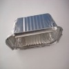 Airline aluminium foil container