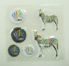 Alibaba Made in China Zebra Bubble Stickers