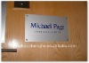 Aluminium Metal Logo Decorative Nameplate