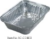 Aluminium foil container AC-CC40B