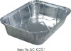 Aluminium foil container AC-CC51