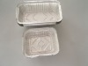 Aluminium foil container for storing food