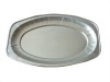 Aluminum Foil Disposable Oval Serving 22 Inch Large Dish Platter