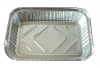 Aluminum Foil Disposable Rectangele Takeout Pan WIth Lids