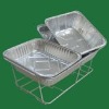 Aluminum Pan with Wire Chafing Rack