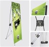 Aluminum X banner stand