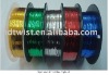 Aluminum coating twist ties/metallic clip band