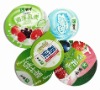 Aluminum lidding foil for yogurt lids