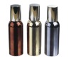 Aluminum metalization bottle with high top cap