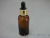 Amber Essential Oil Bottle