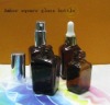 Amber Essential oil bottle, essential oil glass bottle