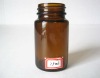 Amber Glass Bottles for Tablet 75ml