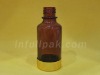 Amber essential oil bottle