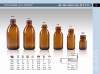 Amber glass bottle for syrup DIN PP28MM