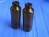 Amber medical glass bottle with different capacity