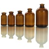 Amber moulded injection vial /Amber glass bottle