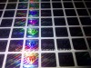 Anti-counterfeit hologram labels