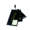 Anti-counterfeiting hang tags