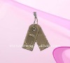 Antique fur garment hangtag