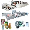 Aseptic package material production line