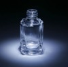 Attractive empty glass shine small nail polish bottle