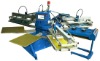 Auto textile lable printing machine(6 color ) KRD-1126