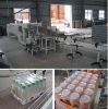 Automatic Bottle Pallet wrapping line