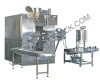 Automatic core-poured egg roll wafer machine