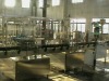 Automatic glass bottle hot fruit juice filling production line