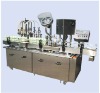 Automatic linear fruit juice beverage filling system