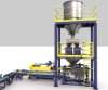 Automatic packaging open mouth bags ,palletizing production line