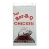 BBQ hot chicken aluminum foil bag