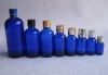 BLUE GLASS ESSENTIAL OIL BOTTLE