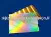 BOPP lamination holographic paperboard