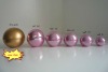 Ball Shaped Acrylic Cream Jar in Pink