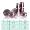 Ball-shape acrylic lotion bottle cosmetics bottles