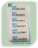 Bar code adhesive label