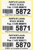 Barcode labels/thermal labels