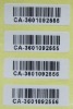 Barcode self-adhesive custom label