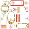 Beautiful hangtag/plastic hangtag/hangtags and labels