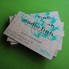 Beautiful paper business card