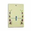 Beautiful paper hangtag label/hangtags and labels