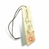 Beautiful paper hangtag label/hangtags and labels