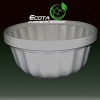 Biodegradable bowl, made of plant starch, meet ASTM D6400 & EN13432 standard