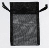 Black 5x7cm 6x8cm 7x9cm 8x10cm 9x12cm 10x15cm 13x18cm 16x22cm 20x30cm organza jewelry bags