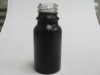 Black Essential Oil Bottle and caps