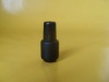 Black  Glass Nail Polish Bottle and Black cap