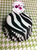 Black Zebra Greaseproof Cupcake Liner Baking Cup