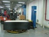 Black film wrapping machine