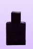 Black perfume glass bottle cosmetic packaging pet bottles wholesale perfume fragrance bottle spray pump bottle FG-564